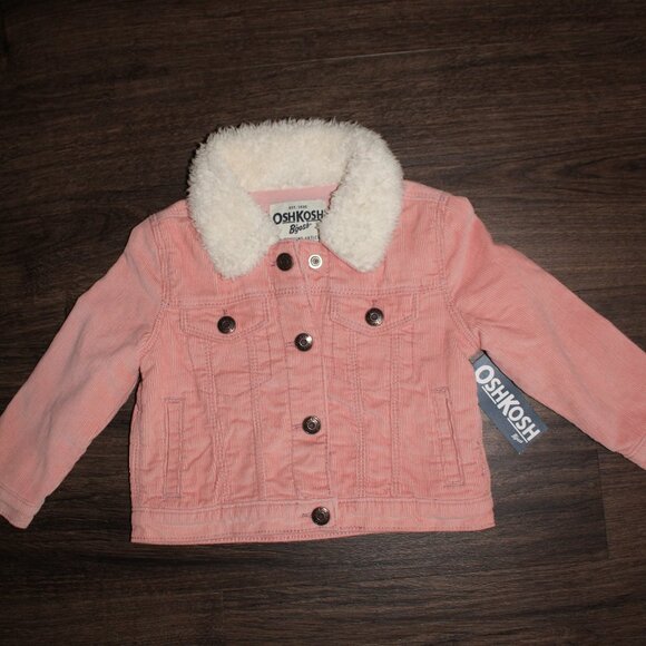 Oshkosh B'gosh Pink Jean Jacket - Picture 1 of 5
